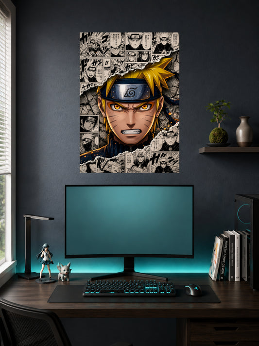 Naruto Uzumaki | Manga Style Anime Poster | 1 Poster