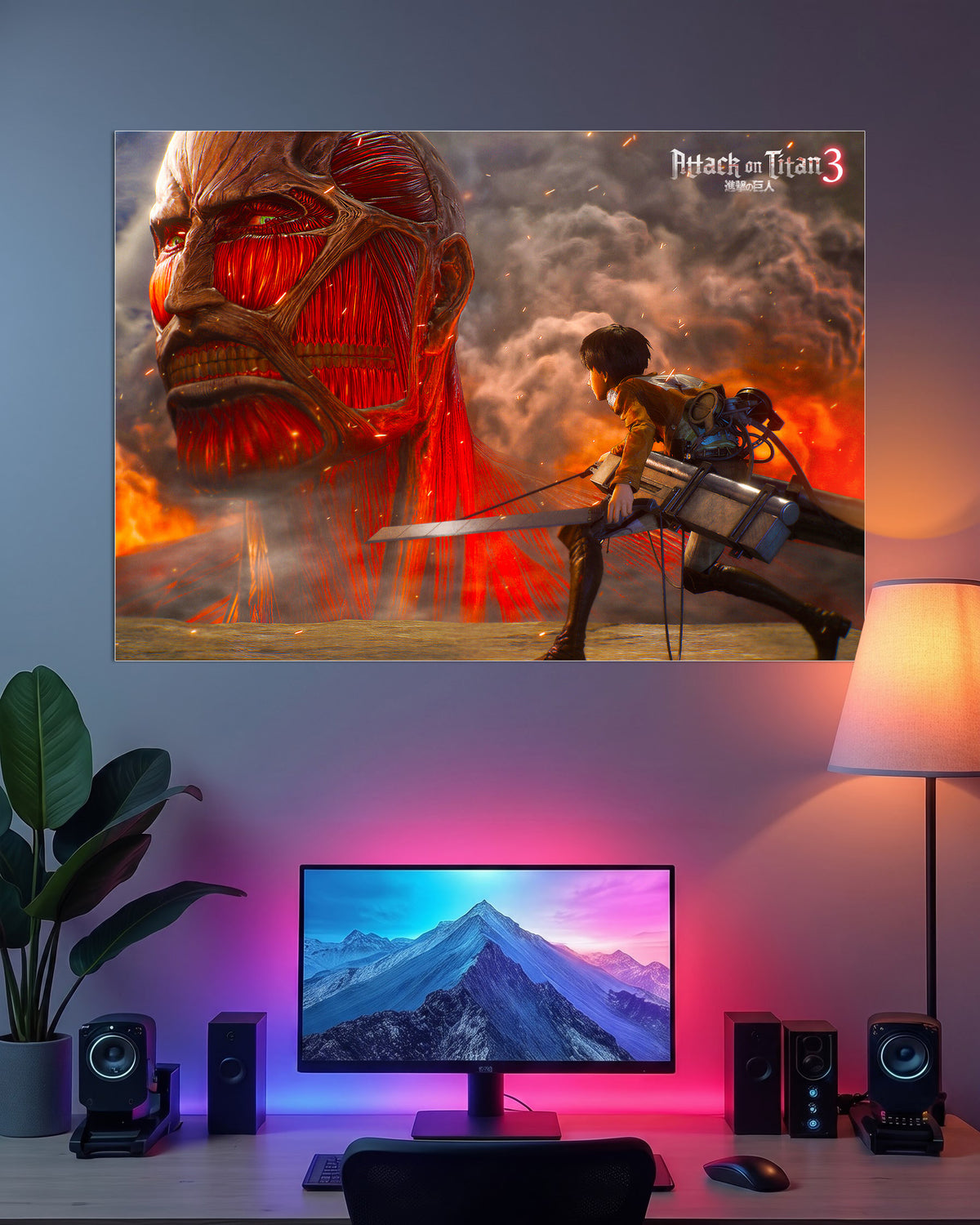 Attack on Titan | Colossal Titan | Anime Wall Poster | 1 Poster
