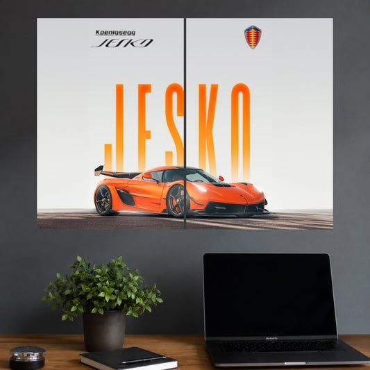 Koenigsegg Jesko | Hypercar | 2  Poster