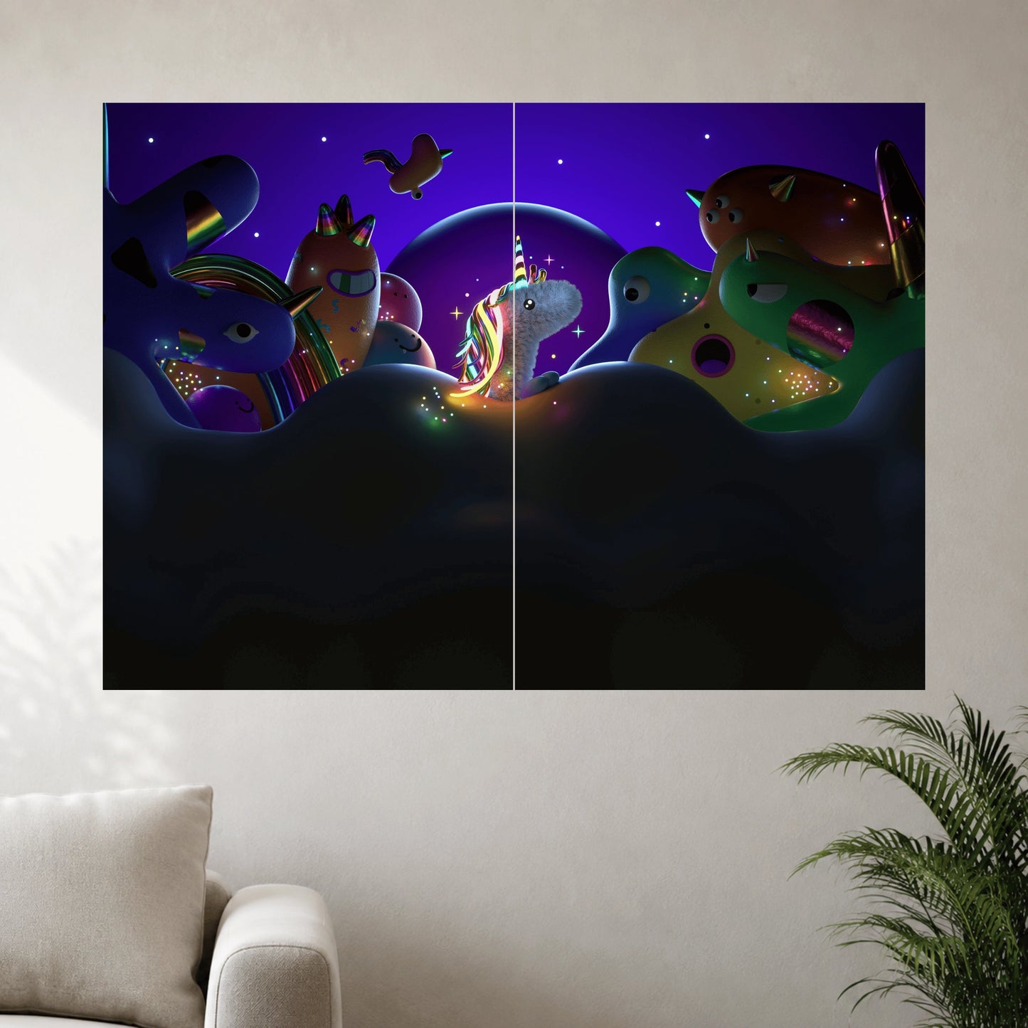 Fantasy Unicorn | Kids Wall Poster | 2 Poster