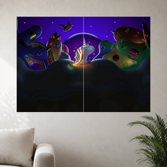 Fantasy Unicorn | Kids Wall Poster | 2 Poster