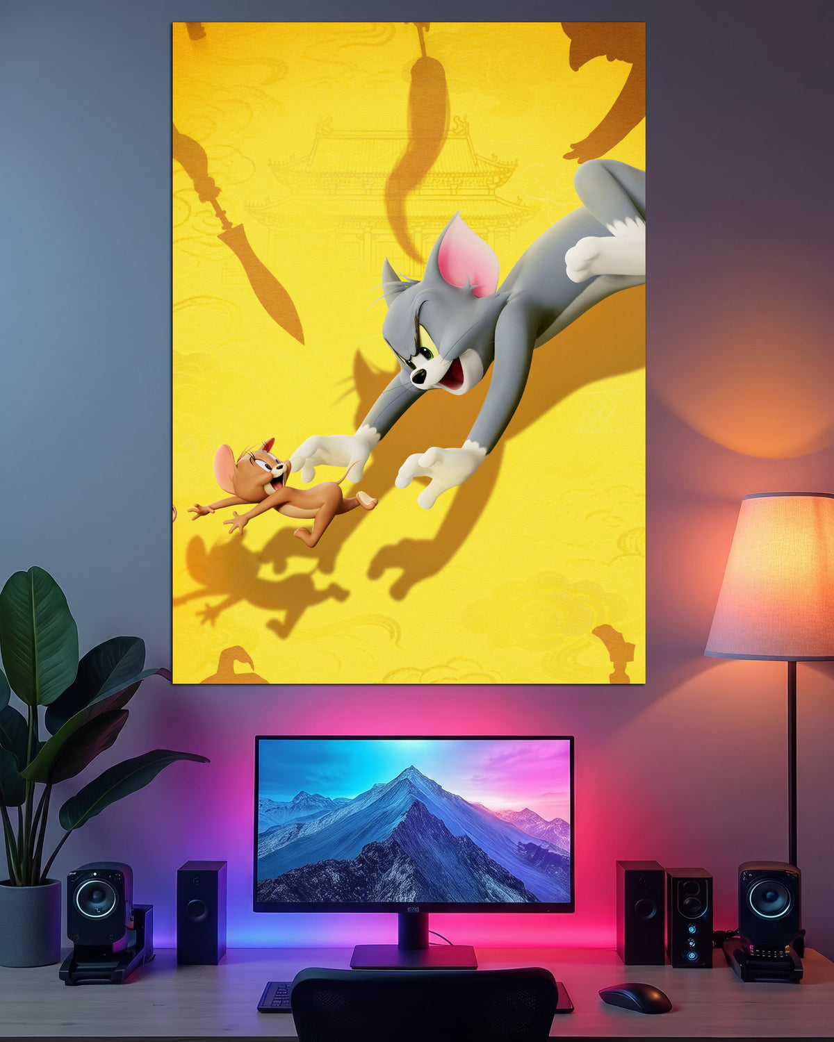 Tom & Jerry | Cartoon Wall Poster | 1 Poster
