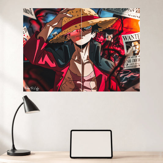 Monkey D. Luffy | One Piece Wall Poster | 2 Posters