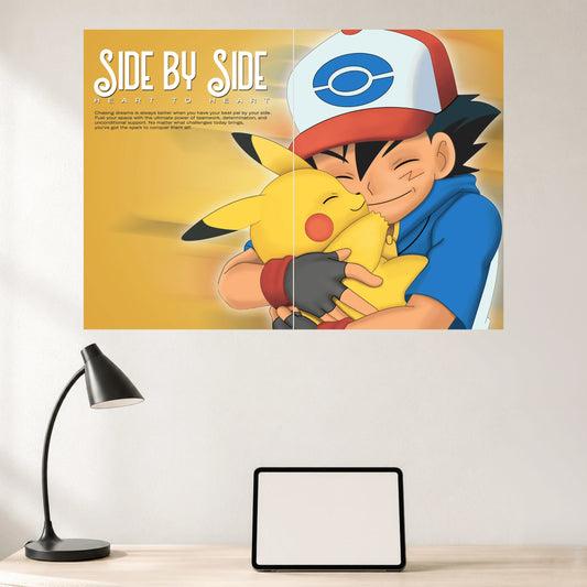 Ash & Pikachu | Pokémon Wall Poster | 2 Posters
