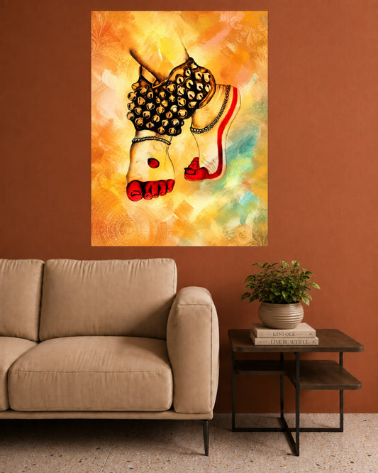 Charan Paduka | Religious Wall Poster | 1 Poster