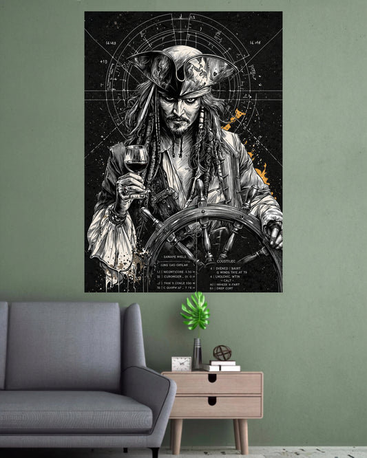 Jack Sparrow | Pirate Wall Poster | 1 Poster