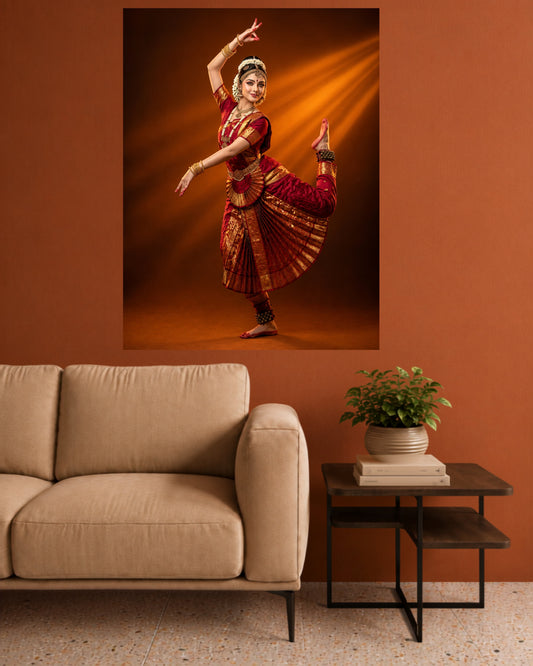 Bharatanatyam | Classical Dance Wall Poster | 1 Poster