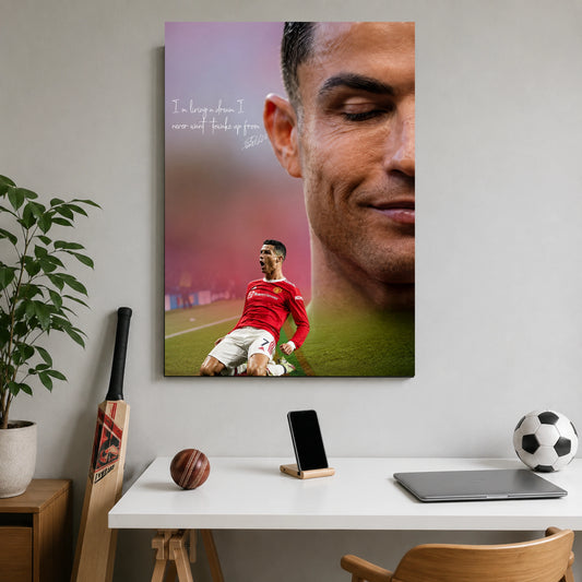 Cristiano Ronaldo Canvas Poster