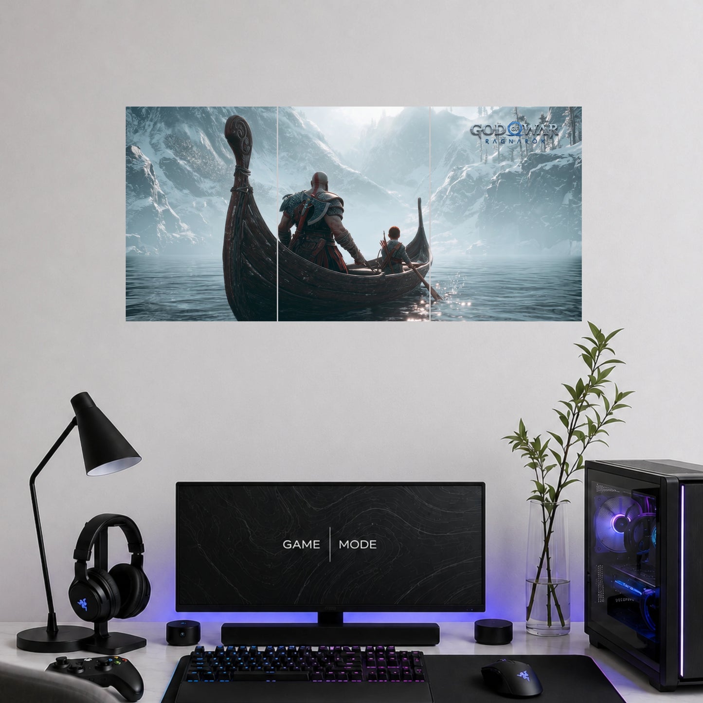 God of War Ragnarok | Viking Adventure Gaming Wall Poster | 3 Posters