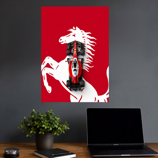 Ferrari F1 | Formula 1 Racing Wall Poster | 1 Poster