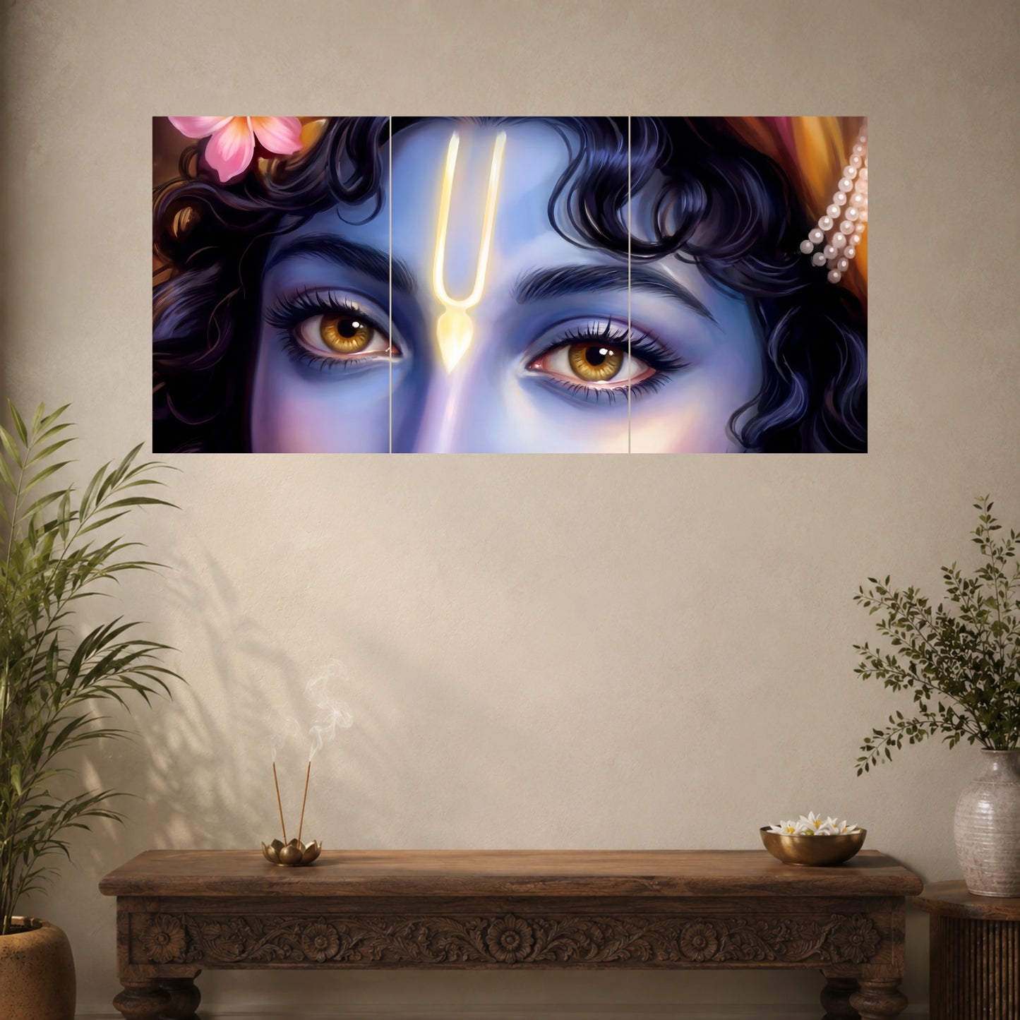 Lord Krishna | Spiritual Wall Poster | 3 Poster