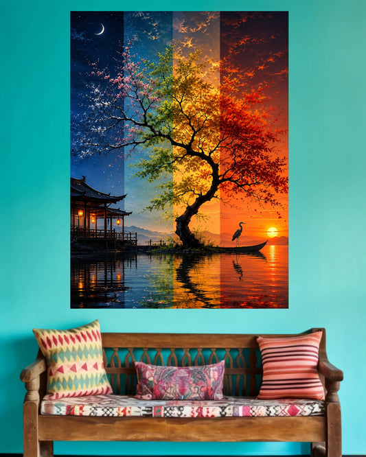 Four Seasons | Nature Wall Poster | 1 Poster