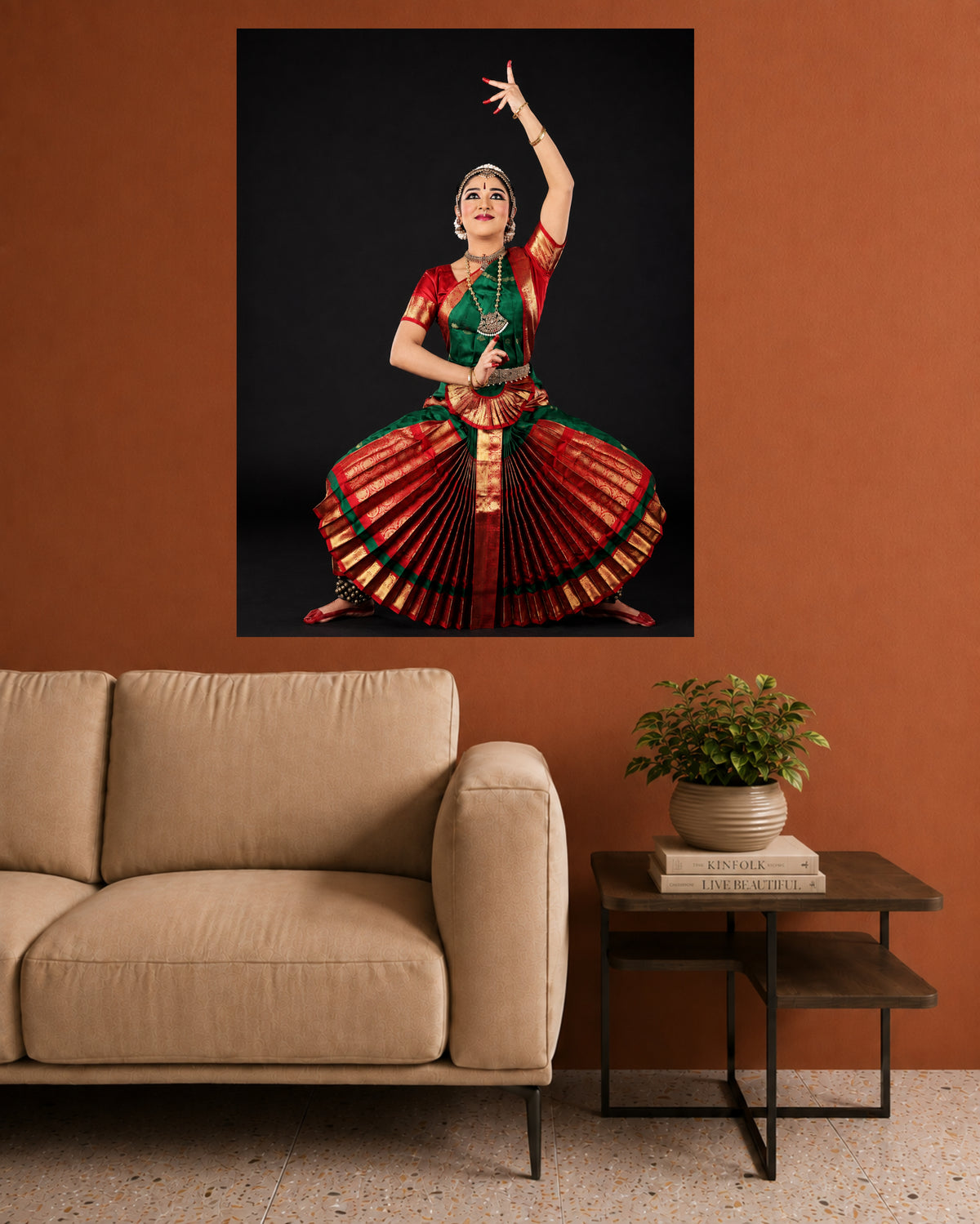 Bharatanatyam Dance | Indian Classical Dance Wall Poster | 1 Poster