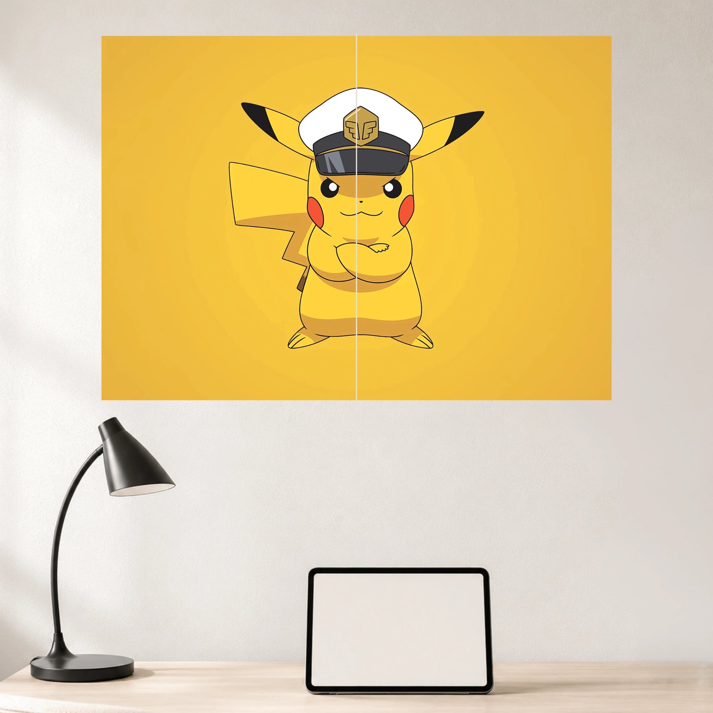 Captain Pikachu | Pokémon Wall Poster | 2 Posters