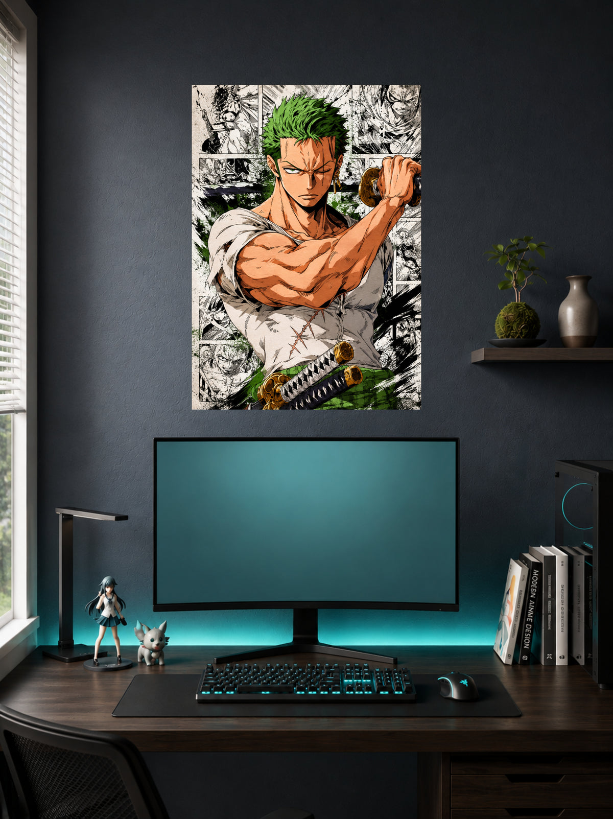 Roronoa Zoro | One Piece Manga Poster | 1 Poster