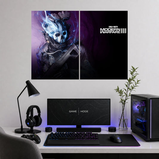 Call of Duty: Modern Warfare III Ghost | 2 Poster  Wall Art
