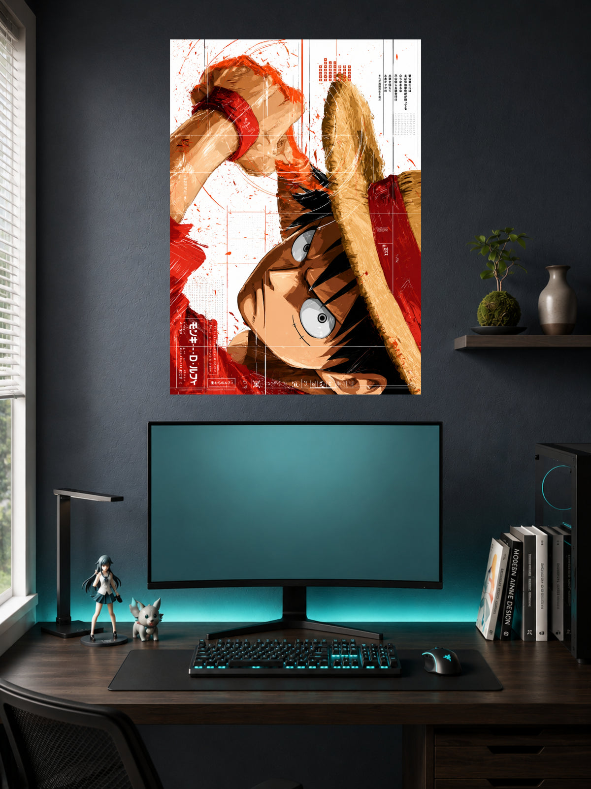 Monkey D. Luffy | One Piece Anime Poster | 1 Poster