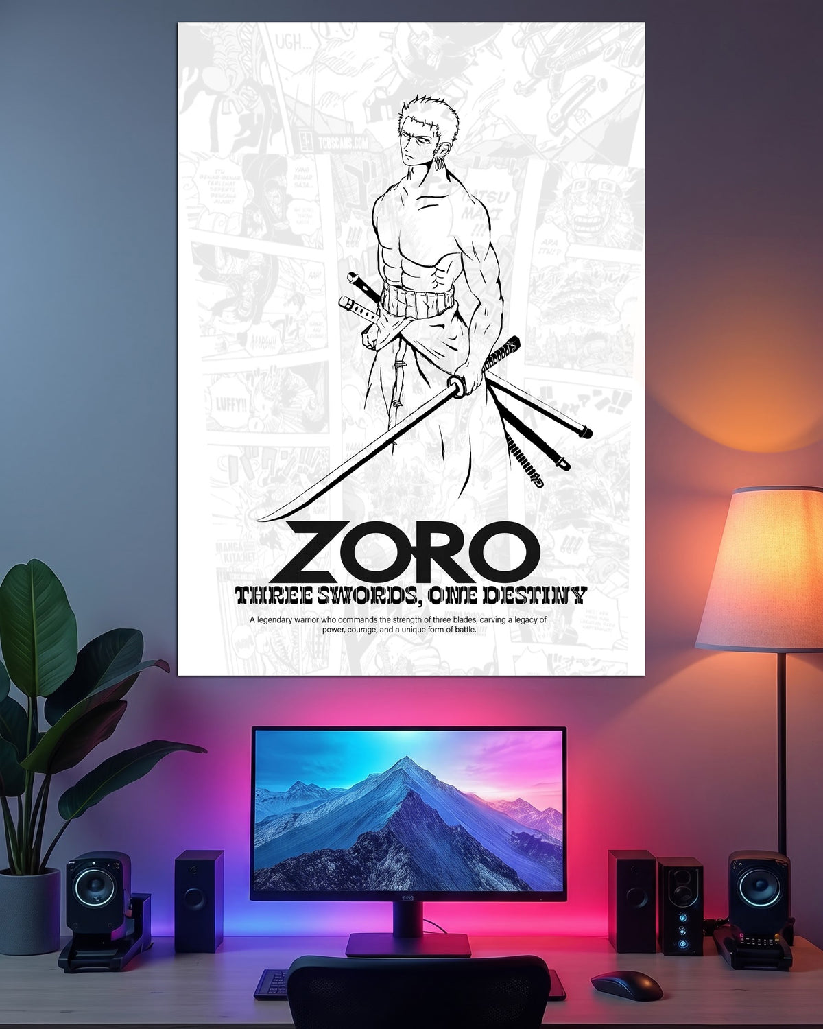 Roronoa Zoro | Anime Wall Poster | 1 Poster