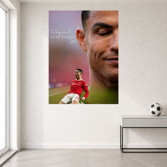 Cristiano Ronaldo Canvas Poster