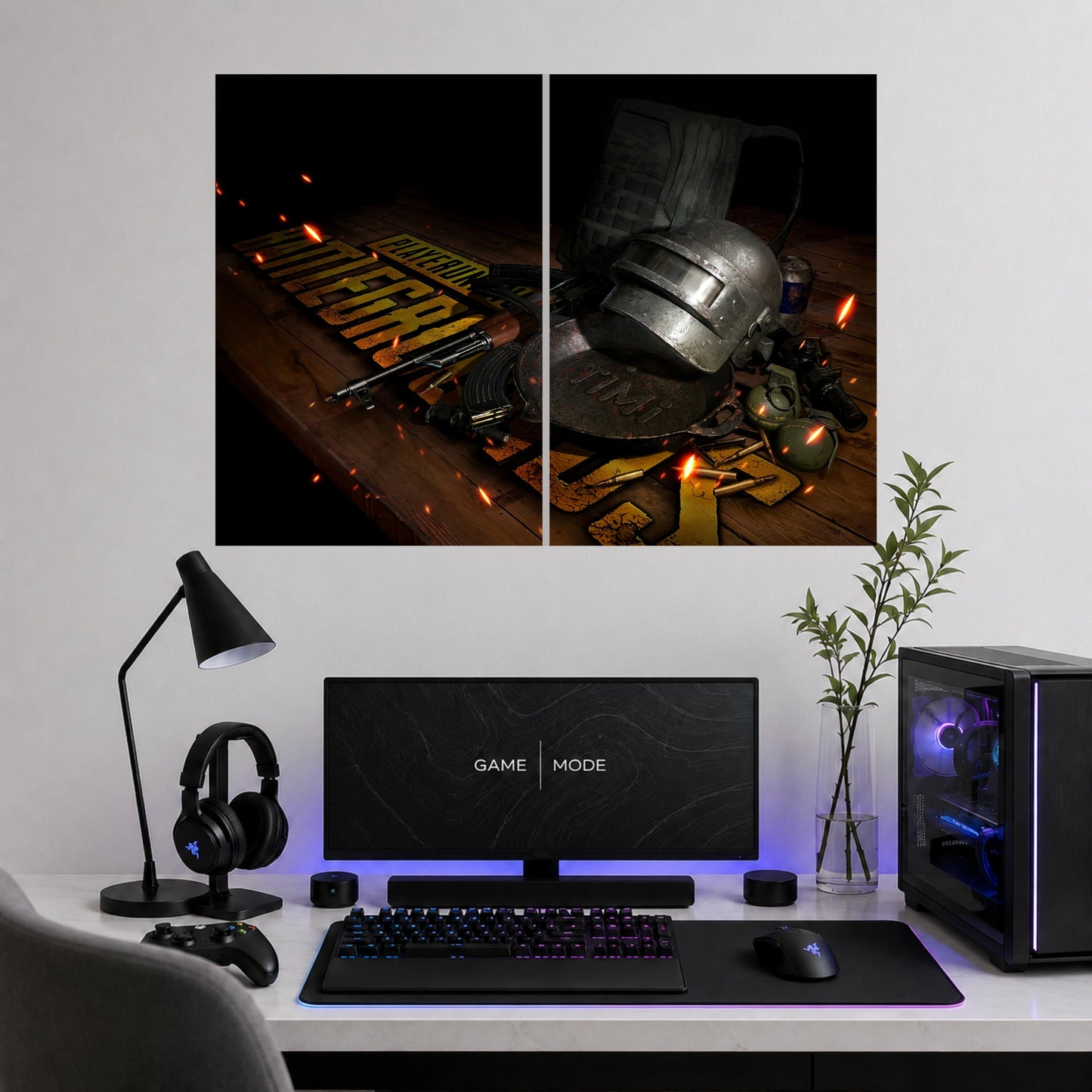 PUBG Battlegrounds | 2 Poster Wall Art