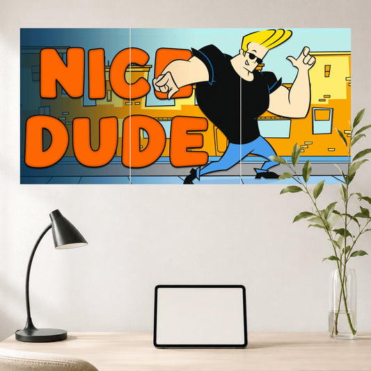 Nick Dude | Cartoon Wall Poster Set | 3 Posters
