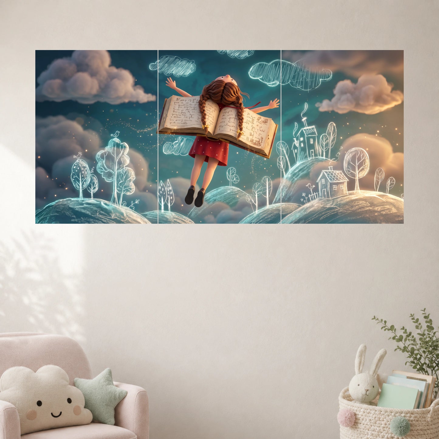 Reading Adventure | Kids Inspirational Wall Poster | 3 Posters