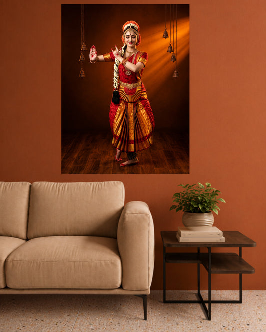 Bharatanatyam | Traditional Dance Wall Poster | 1 Poster