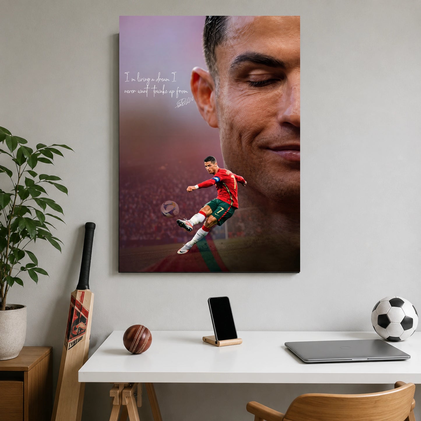 Cristiano Ronaldo | Legacy Football Poster