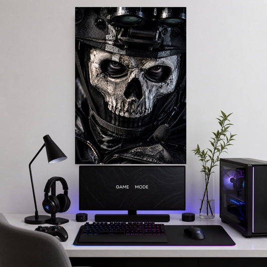 Call of Duty Ghost | Skull Mask Gaming Wall Poster | 1 Poster