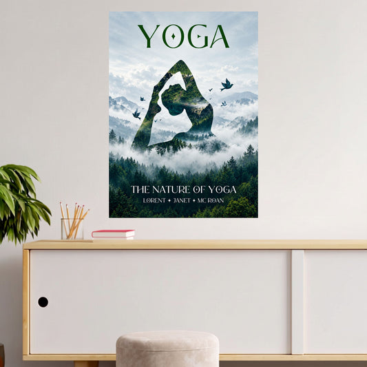 The Nature of Yoga | Nature & Yoga Wall Poster | 1 Poster