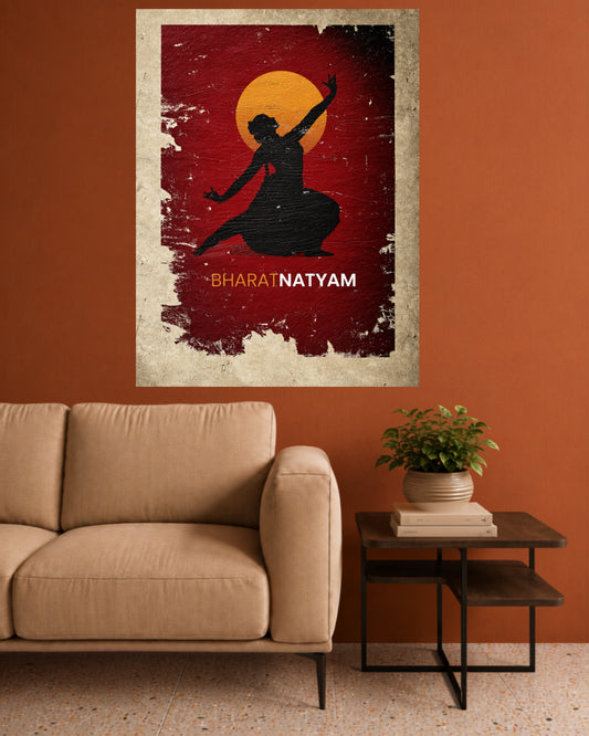 Bharatanatyam Dance | Indian Classical Dance Wall Poster | 1 Poster