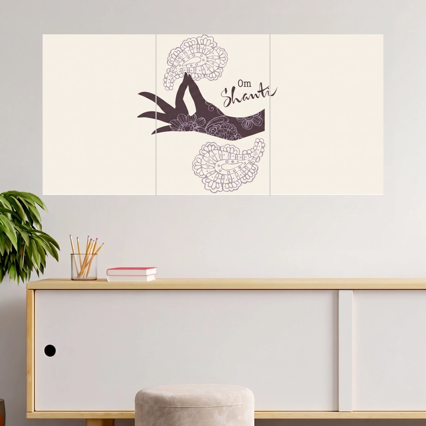 Om Shanti Yoga Mudra | Spiritual Meditation  |  3 Posters