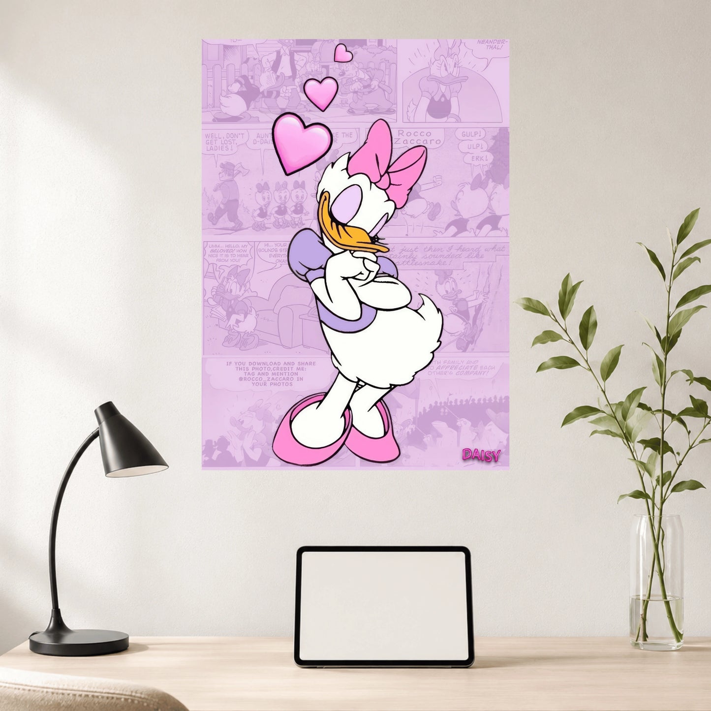 Daisy Duck | Cartoon Wall Poster | 1 Poster