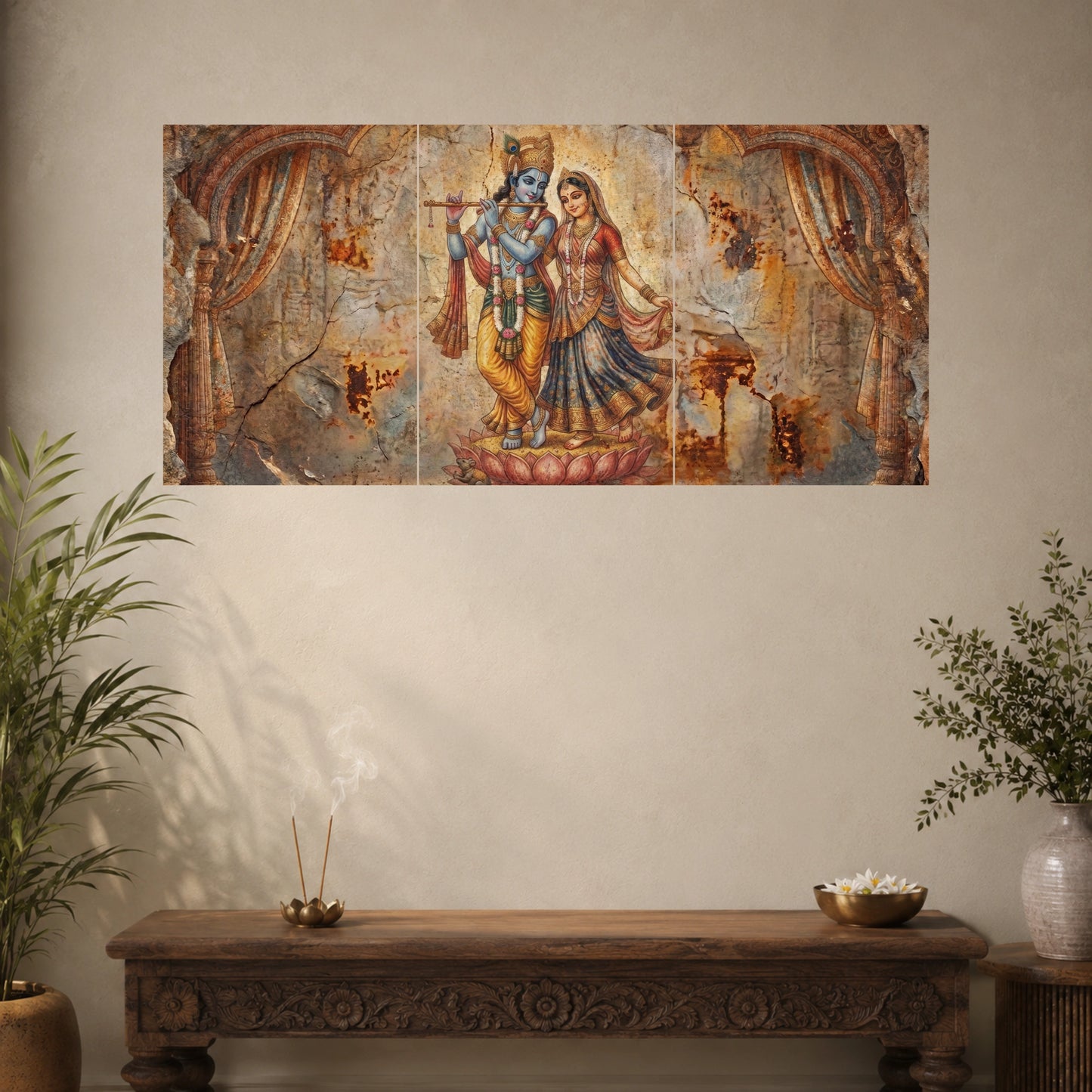 Radha Krishna | Spiritual Wall Poster | 3 Poster