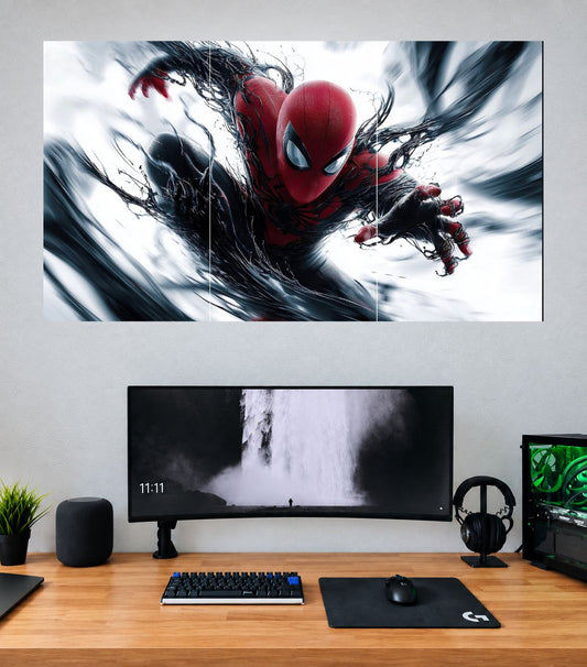 Spider-Man Symbiote | Marvel Wall Posters | 3 Posters