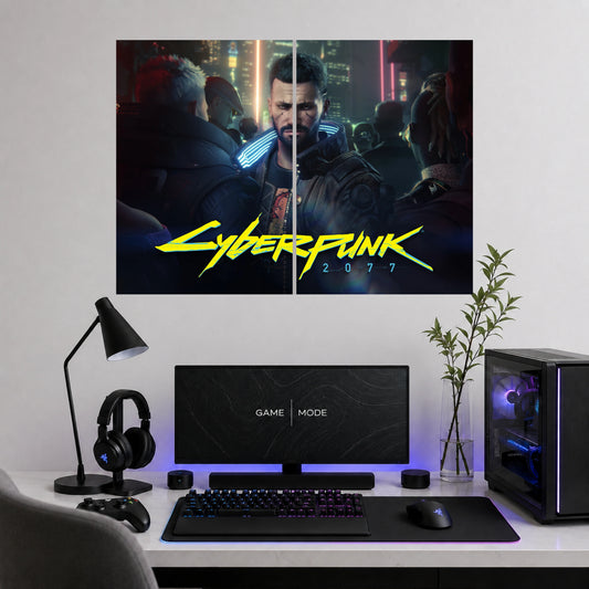 Cyberpunk 2077 | 2 Poster Wall Art