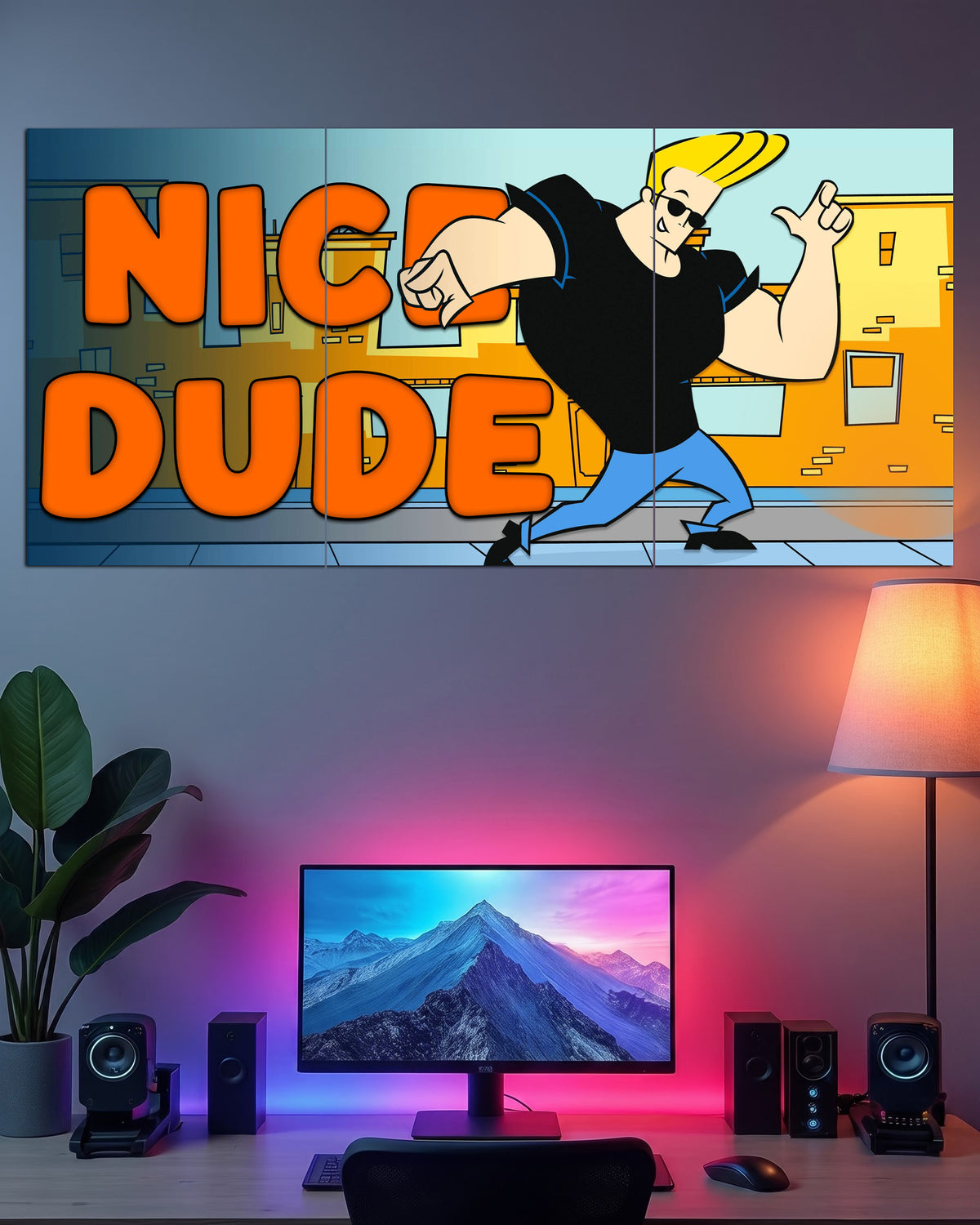 Nick Dude | Cartoon Wall Poster Set | 3 Posters