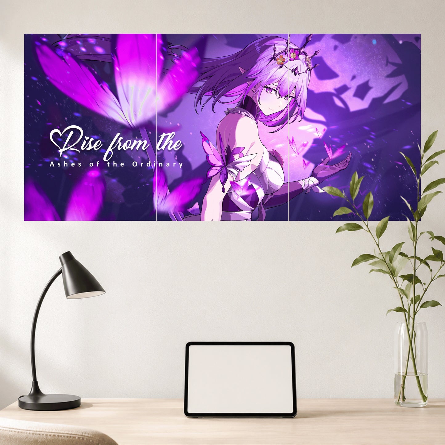 Rise from the Ashes | Anime Wall Poster Set | 3 Posters