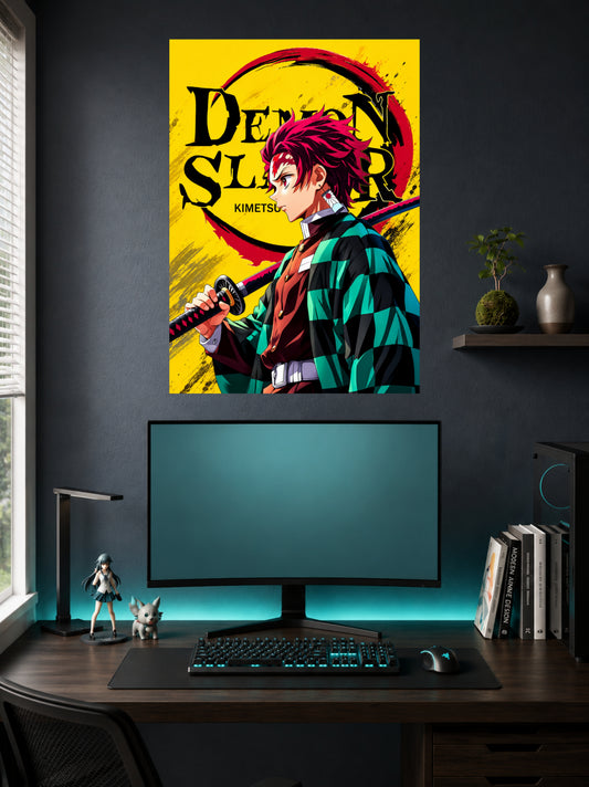Tanjiro Kamado | Demon Slayer Anime Poster | 1 Poster