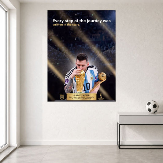 Lionel Messi | Football Wall Poster | 1 Poster