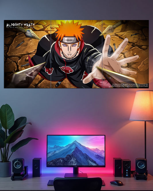 Almighty Wrath | Anime Wall Poster Set | 3 Posters