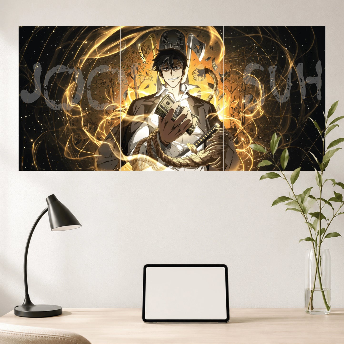Shadow Monarch Awakening | Anime Wall Poster Set | 3 Posters