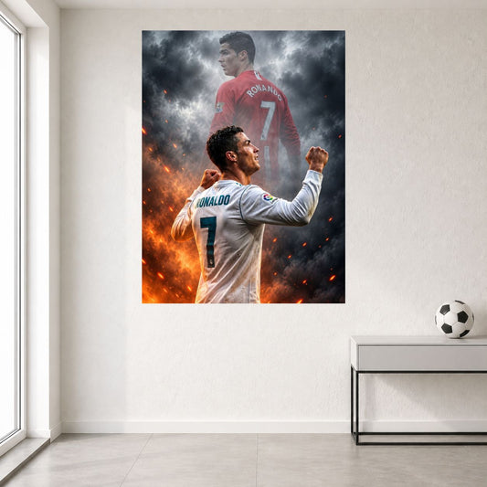 Ronaldo 7 Legacy | CR7 Football Wall Poster | 1 Poster
