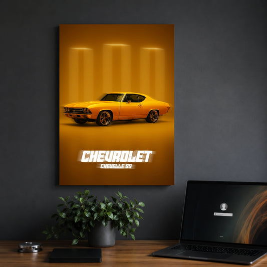 Chevrolet Chevelle SS | Classic Muscle Car Poster