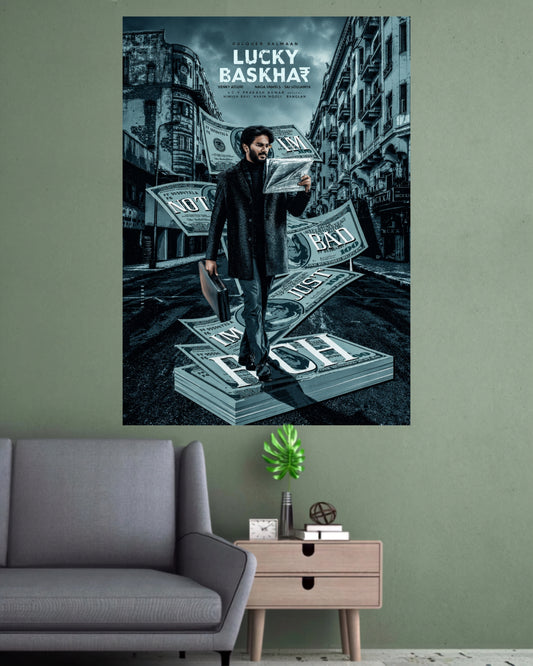 Lucky Baskhar | Movie Wall Poster | 1 Poster