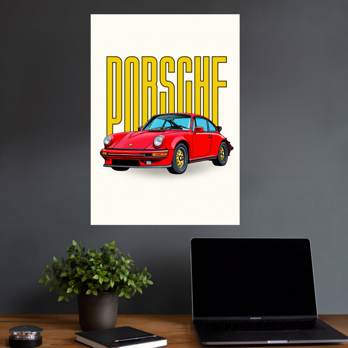 Porsche 911 | Classic Car Wall Poster | 1 Poster