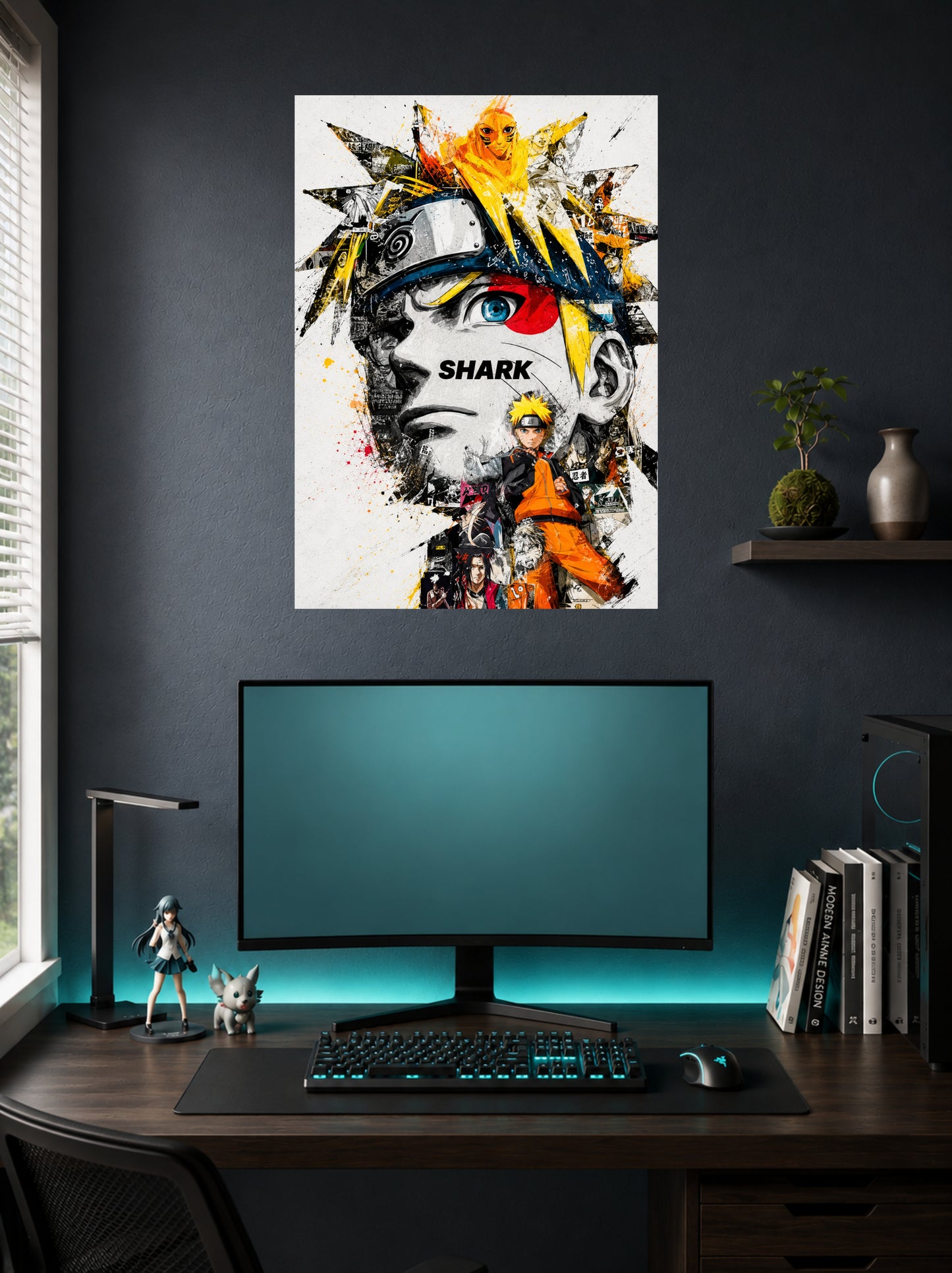 Naruto Uzumaki | Anime Collage Art Poster | 1 Poster