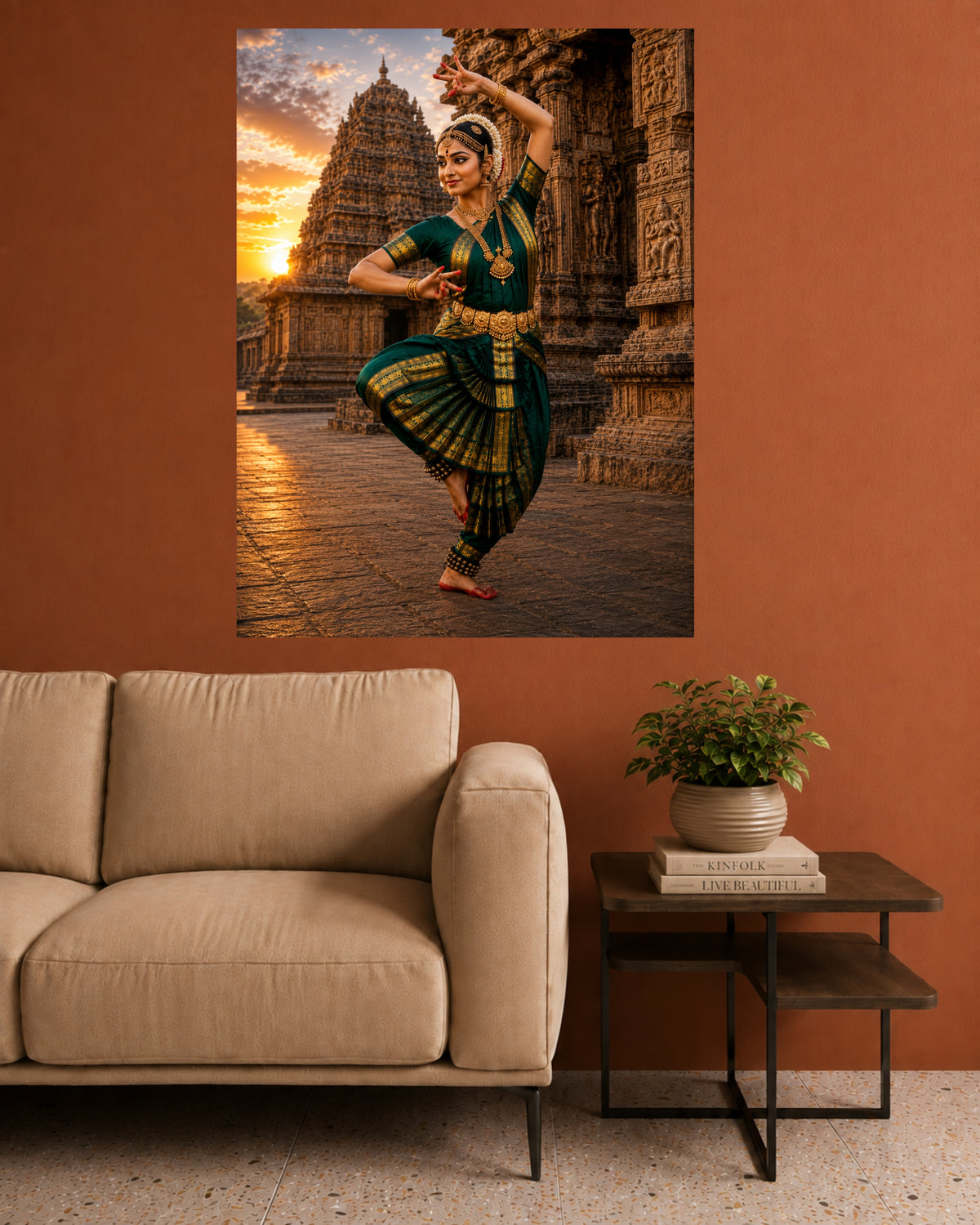 Bharatanatyam | Classical Dance Wall Poster | 1 Poster
