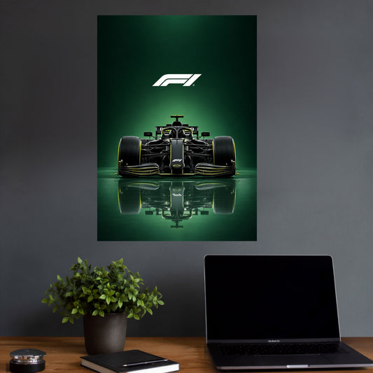 Formula 1 Racing Car | F1 Motorsport Wall Poster | 1 Poster