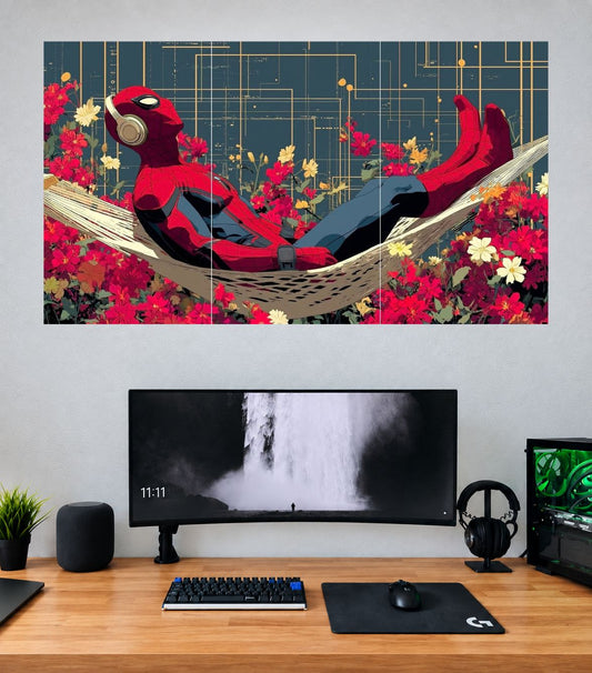 Spider-Man Chill Mode | Marvel Wall Posters | 3 Posters